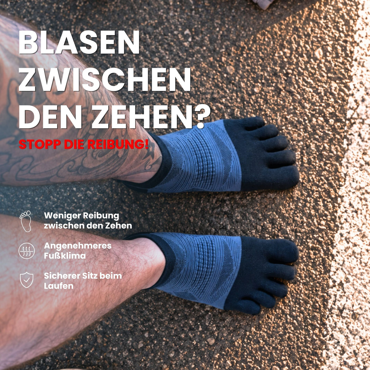 VAYRO Performance-Zehensocken